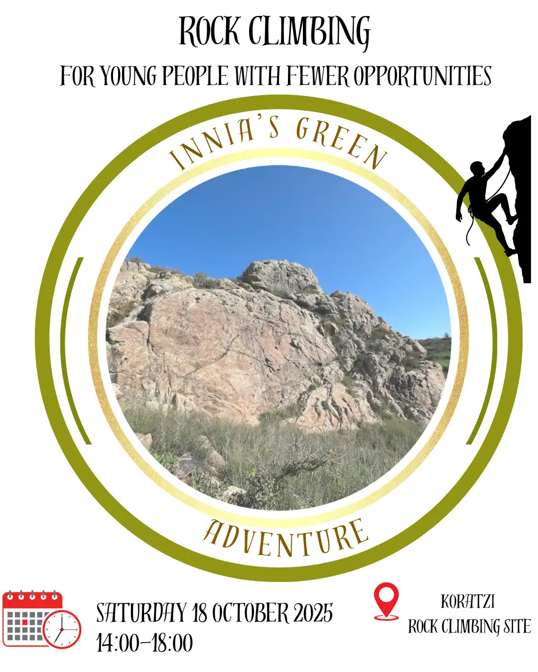 Rock climbing for young people with fewer opportunities