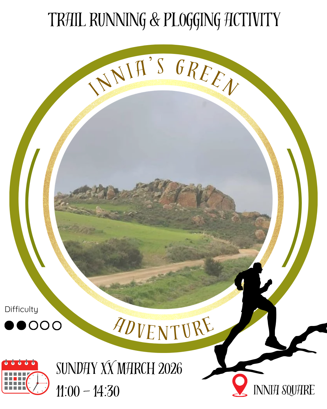 Trail Running & Plogging activity