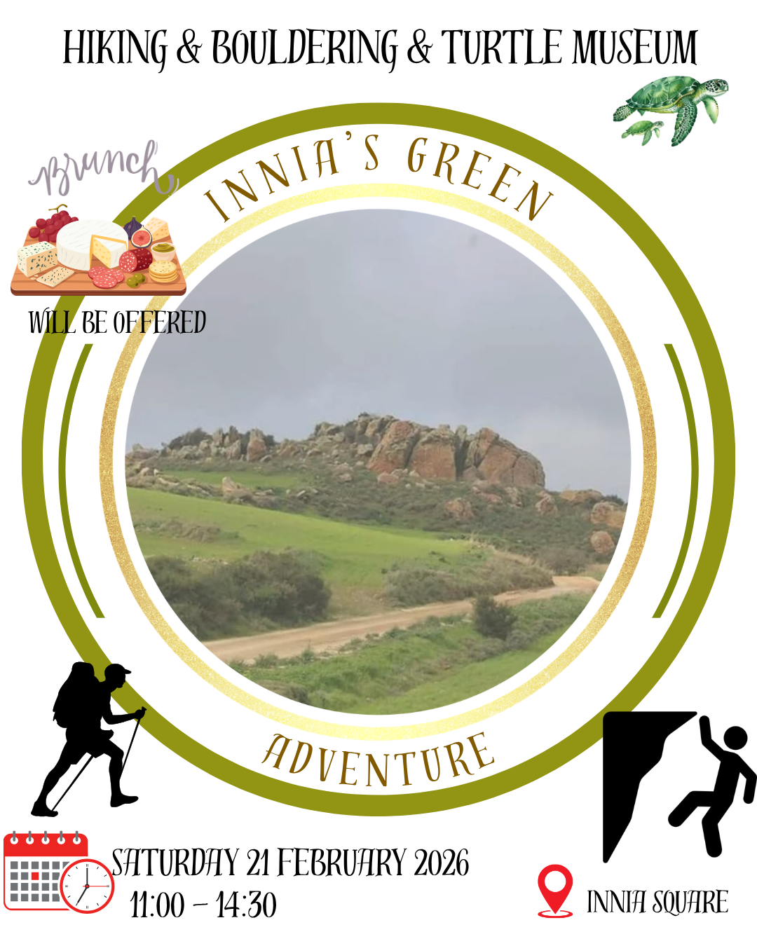Bouldering & Hiking & Visit at Ineia